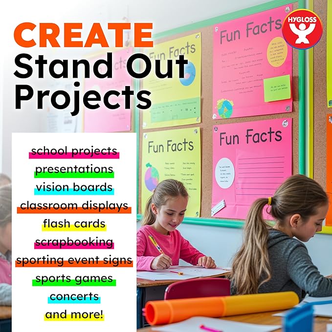Hygloss Medium Poster Board 11x14 - Image 4