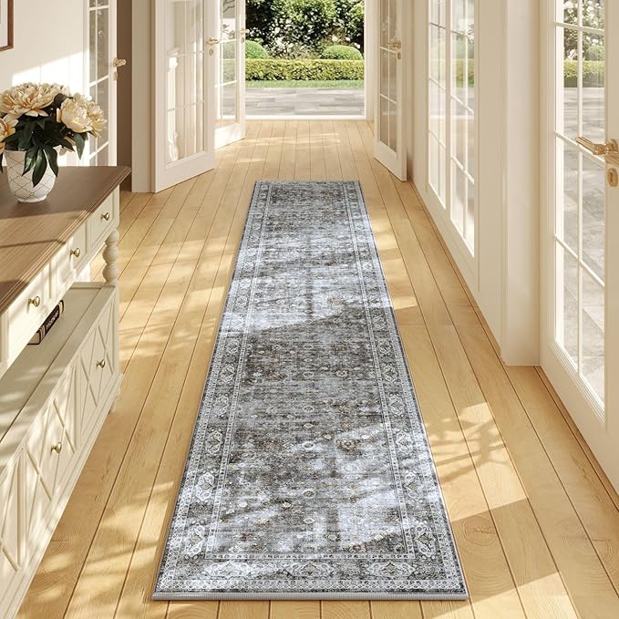 Rugcomf Washable Kitchen Runner 2'7"x12' by Rugcomf