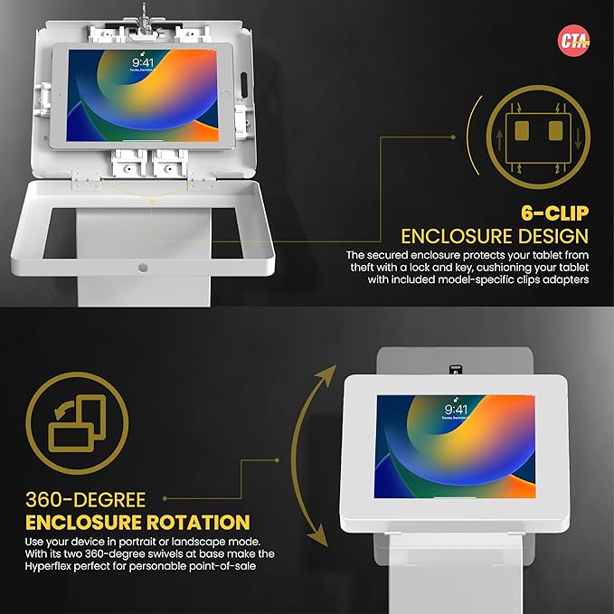 Locking Floor Stand – CTA Premium Locking Support Base Kiosk - Image 5