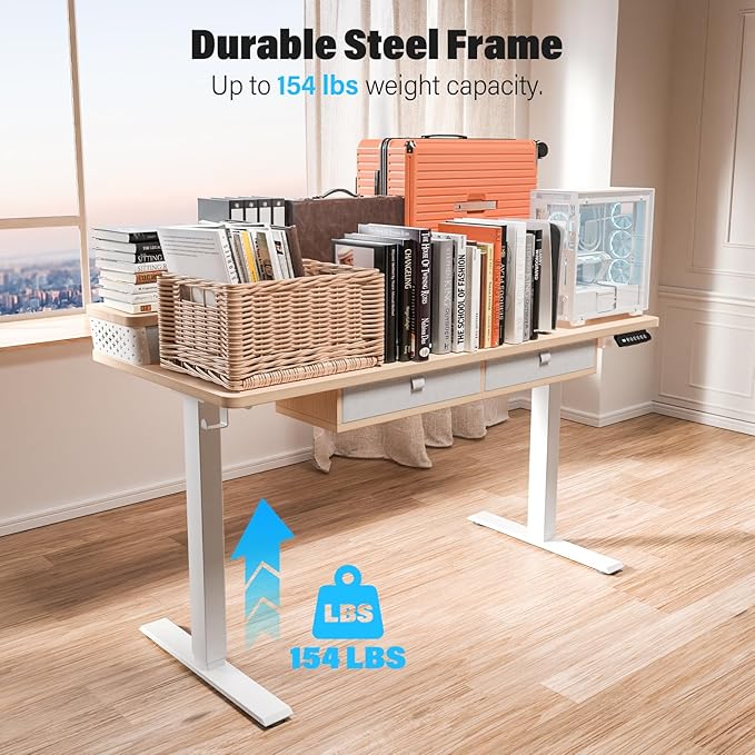 Kingant 55 x 24 Inch Electric Standing Desk - Image 7
