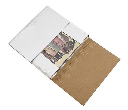 Tape Logic TLM2BK Easy-Fold Mailers, 12 1/8" x 9 1/8" x 2" White - Image 6
