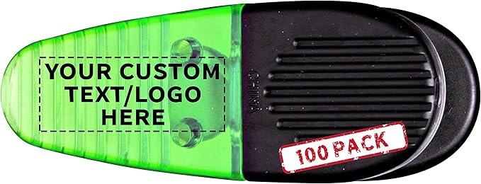 100 Magnetic Memo Holders Set by DISCOUNTPROMOS
