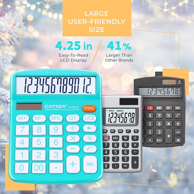 CATIGA Desktop Calculator 12 Digit - Image 3