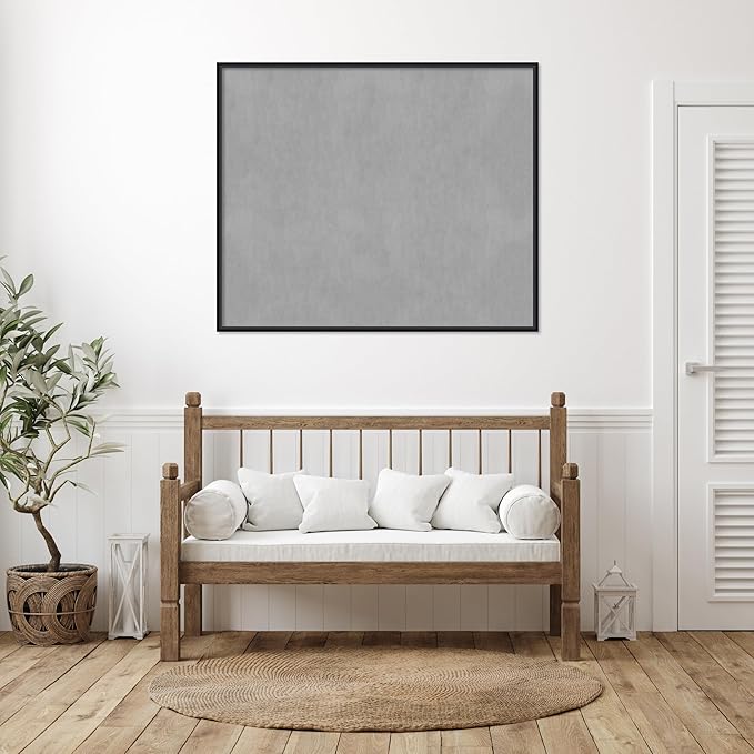 Amanti Art Black Framed Magnetic Board 41x49 Oversize Vision Board - Image 6