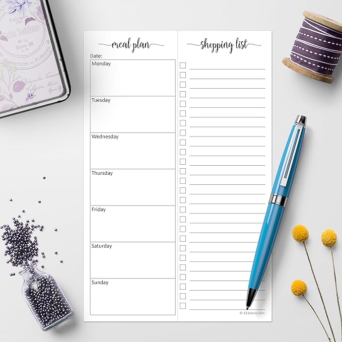321Done Meal Planning Notepad - Image 3