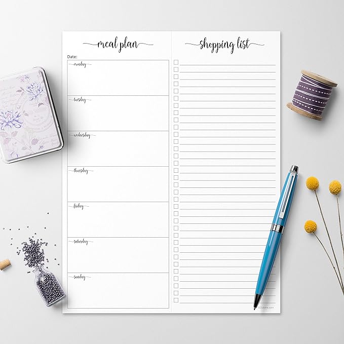 321Done Magnetic Meal Planning Notepad - Image 4