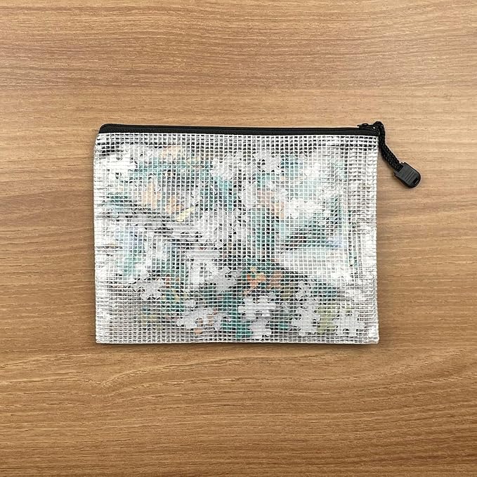 Oaimyy-Plastic Mesh Zipper Pouch Document Folders Bag Zipper Zip File Folders - Image 6