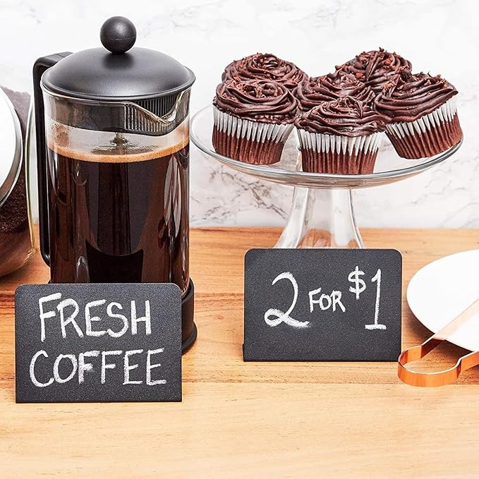 Juvale Metal Tabletop Chalkboard Signs - Image 3