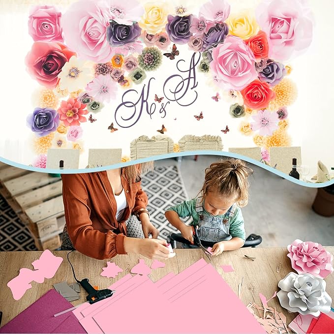 24 Sheets Pink Cardstock 8.5 x 11 Thick Paper, Goefun 80lb Card Stock Printer - Image 5