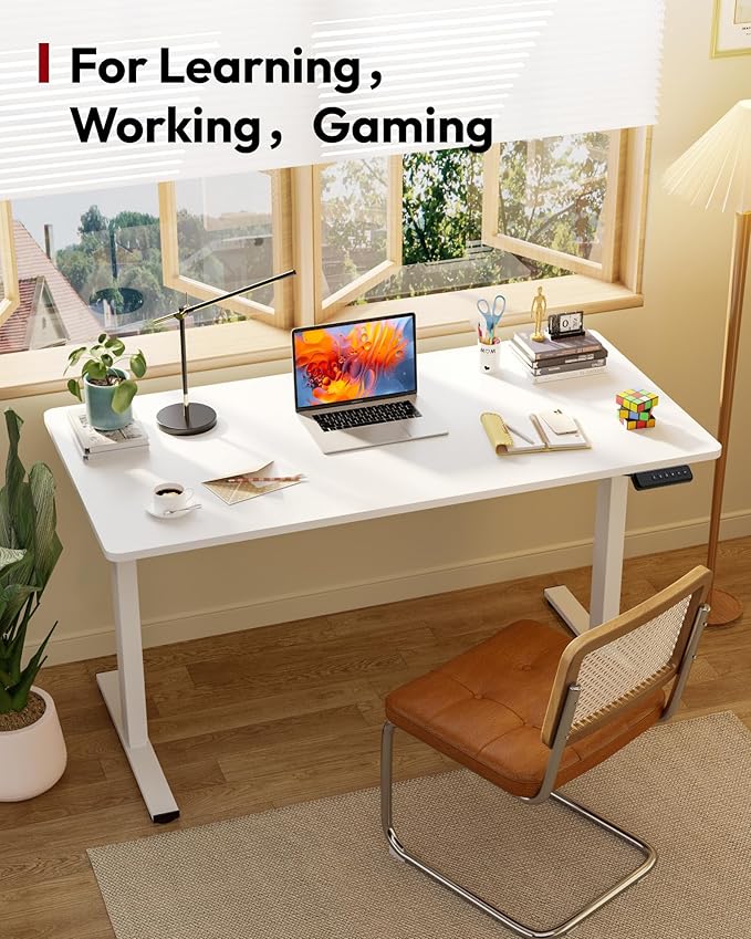 SANODESK Electric Standing Desk 40 x 24 Inches Whole-Piece Desktop Height - Image 4