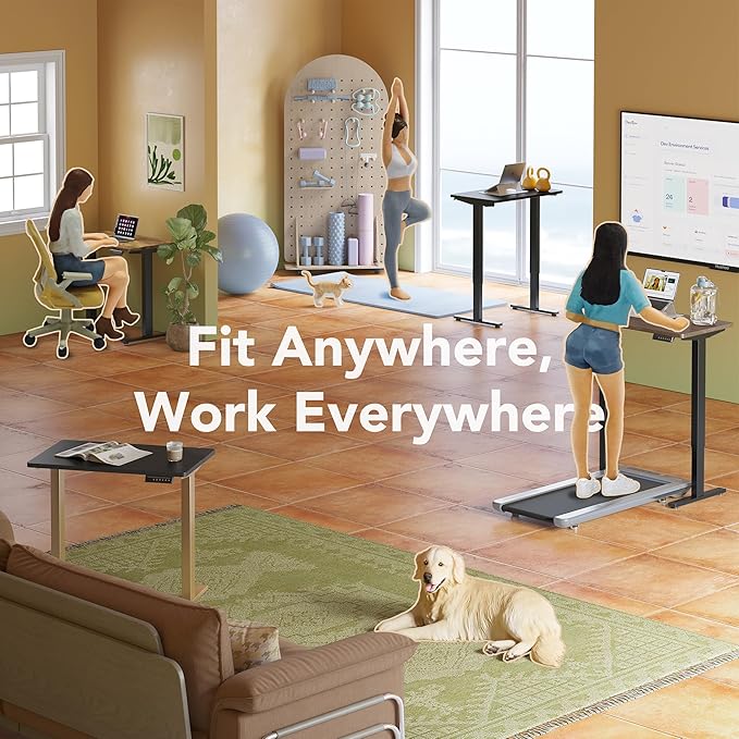 HUANUO 63 x 28 inch Electric Standing Desk Adjustable Height, 4 Memory Height - Image 9