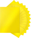 Silunkia 28 Sheets Shimmer Yellow Cardstock 8.5 x 11 Craft Paper, 250gsm/92lb by Silunkia