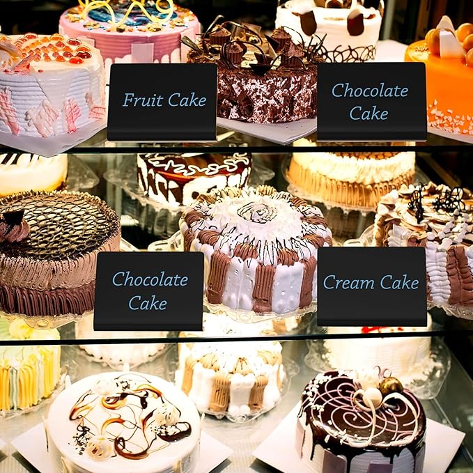 10 Pack Acrylic Mini Chalkboard Signs - Image 6