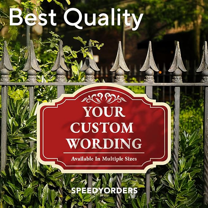 Custom Decorative Outdoor Metal Signs - Image 7