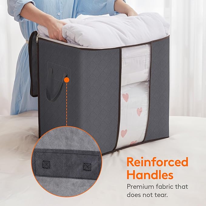 Lifewit 3 Pack Clothes Storage Bins - Image 3
