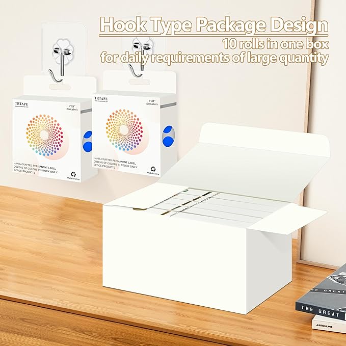 Blue 1 Inch Round Color Coding Dot Labels, 10 Rolls 10000 Dot Stickers in - Image 4