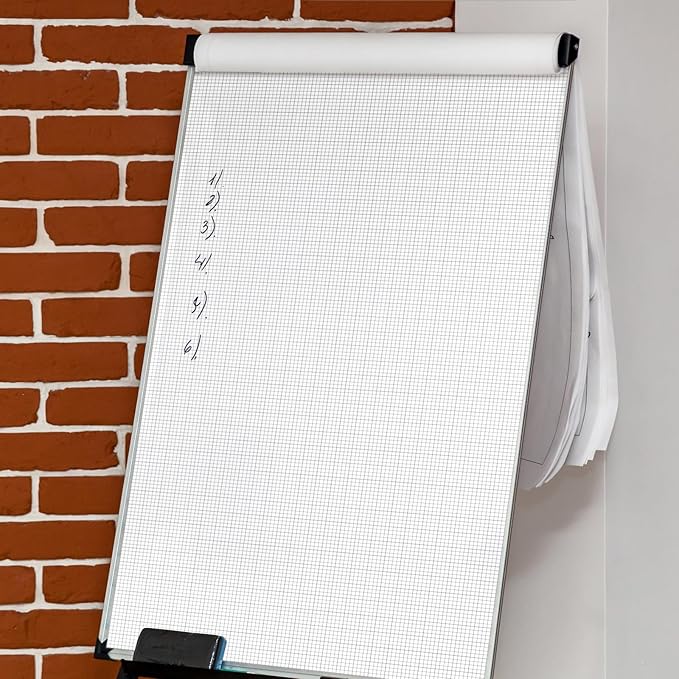 Fuyoooo 25 Sheet Graph Paper Pad 24" x 48" Large Graph 1" and 1/4" Ruled Grid - Image 4