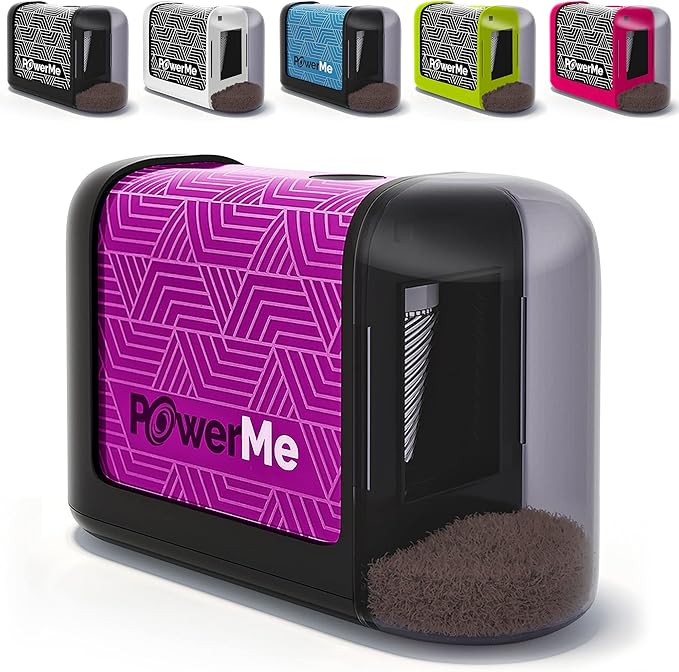 Battery-Operated Electric Pencil Sharpener by POWERME