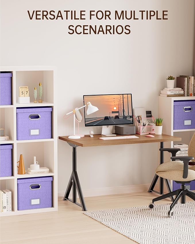 2 Pack File Storage Organizer, Filing Box, Portable File Box - Image 6