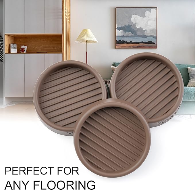 Yelanon Non Slip Furniture Pads, Non Skid Furniture Grippers, Anti Slide Floor - Image 2