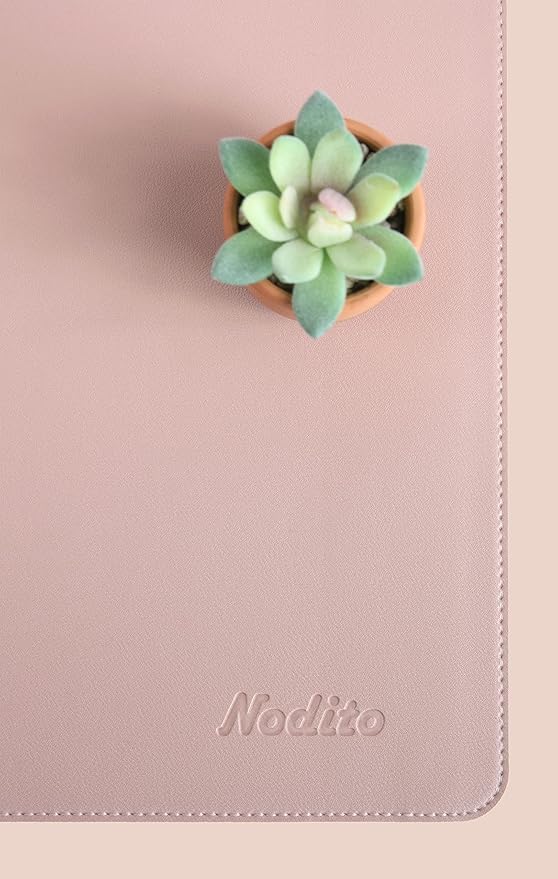 NODITO Dual-Sided Leather Desk Pad, Blotter - Image 4
