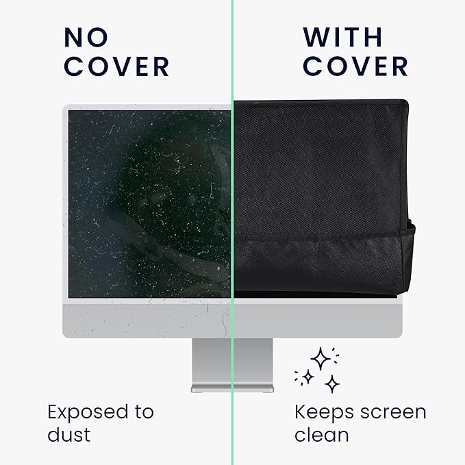 kwmobile Dust Cover for 20-22" Monitor - Image 4