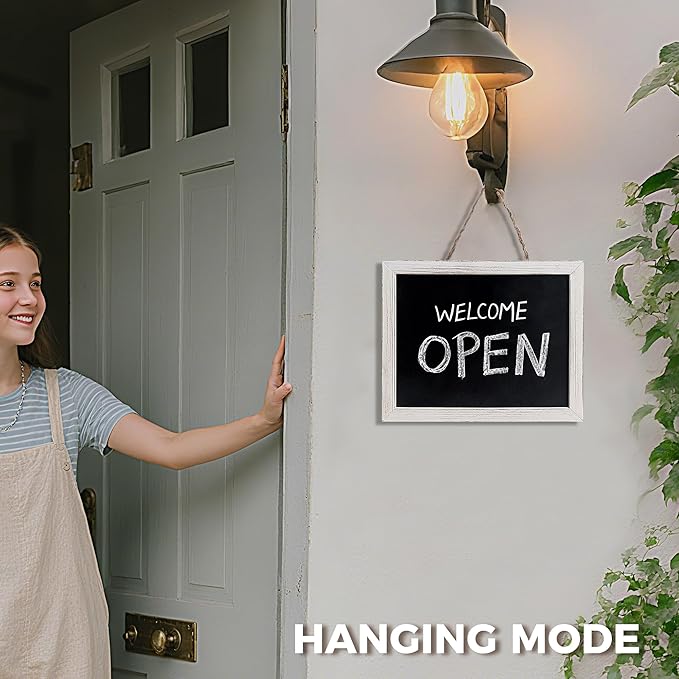 SELEAD 100% Real Wood Frame Chalkboard - Image 4