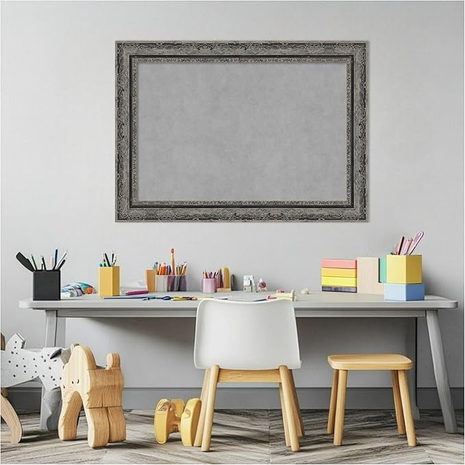 Amanti Art Black Framed Magnetic Board 20x28 Medium Vision Board - Image 5