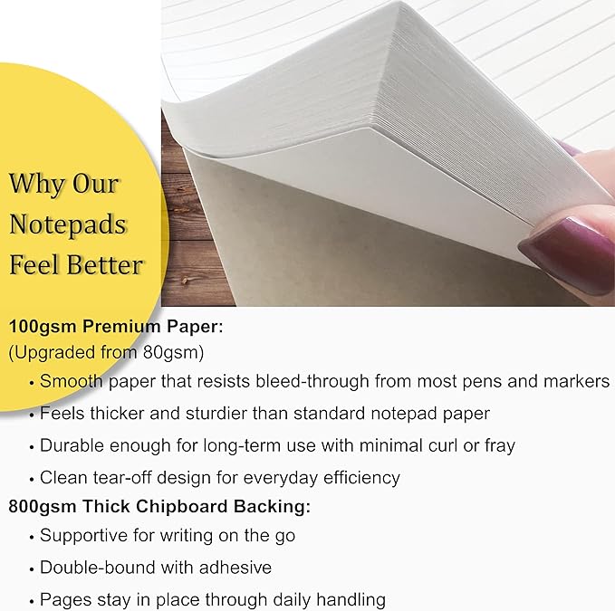 TO DO List Notepads Planner Pads. ToDo Checklist w/Priority & Note Sections. - Image 5