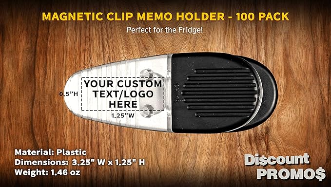 100 Magnetic Memo Holders Set - Image 4