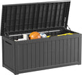 Decksplore 270 Gallon Outdoor Storage Box Waterproof Lockable Resin Deck Box by Decksplore%E2%80%94BuiltforOutdoor