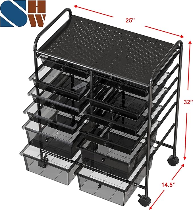 Simple Houseware Utility Cart - Image 3