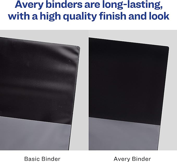 Avery Economy View 3 Ring Binders, Homeschool Supplies, Home Organization - Image 4