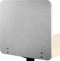 VIVO Clamp-on/Screw-on 24 x 24 inch Privacy Panel, Sound Absorbing Cubicle Desk by VIVO