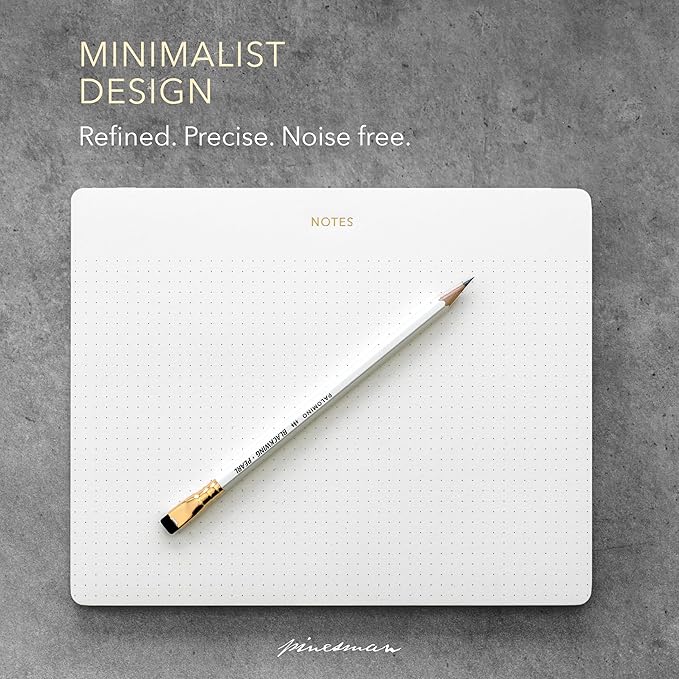 Pinesman - Mouse Pad Notepad for Professionals, 9.8" x 7.9", 50 Sheets - Image 3
