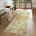 GENIMO 2'6"x6 Runner Rugs for Hallway, Machine Washable Non Slip Vintage Rugs by GENIMO
