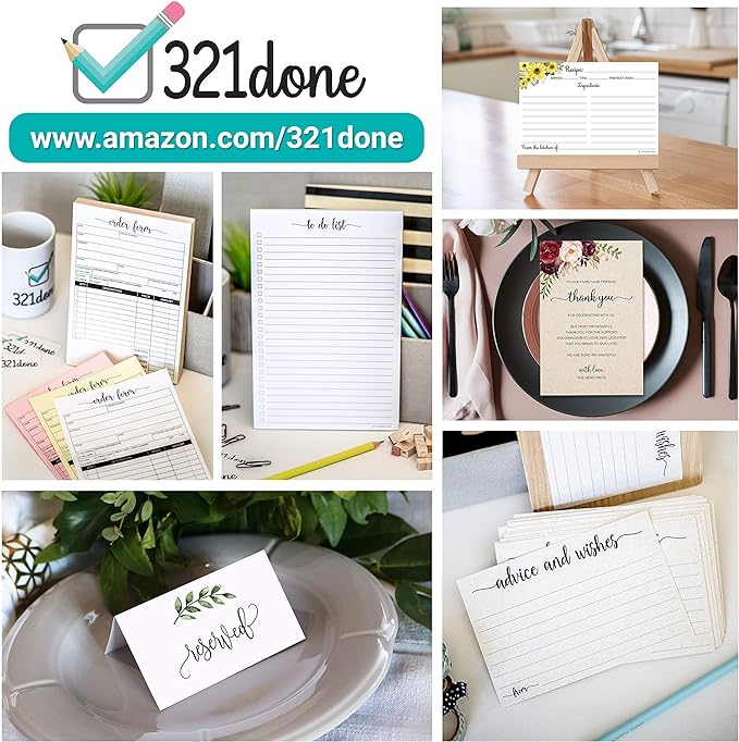 321Done To Buy List Notepad 2-Pack - Image 5
