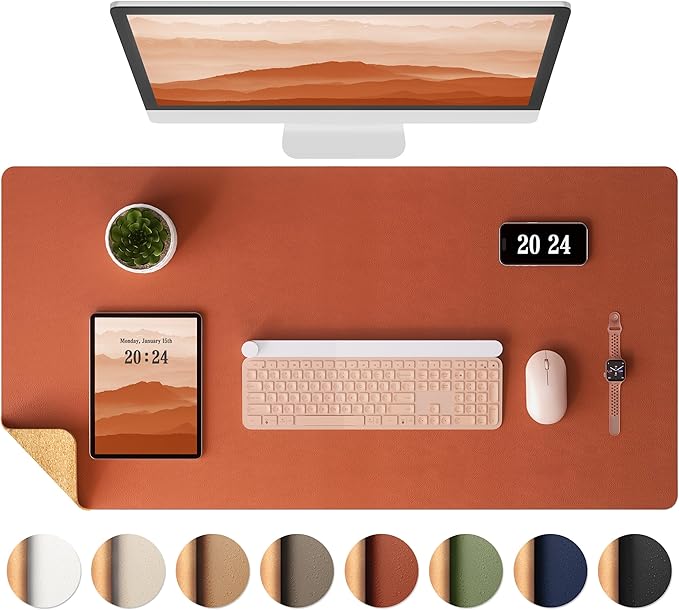 Aothia Dual-Sided Desk Pad by AothiaSimpleNaturalUnique
