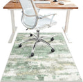 Office Chair Mat for Hardwood Tile Floor, Abstract 36"X 48" Desk Mats for by BESBLEE