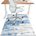 Office Chair Mat for Hardwood Tile Floor, Abstract 36"X 48" Desk Mats for by BESBLEE