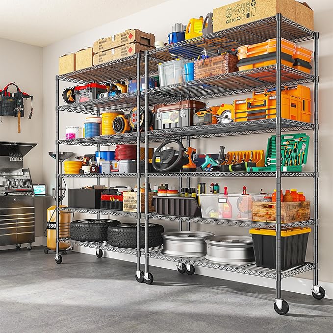 Romorgniz 82" H X45 W X18 D Storage Shelves - Image 5