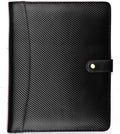 LEATHER VILLAGE Portfolio Professional Organizer – Carbon Fiber Genuine Leather by LeatherVillage