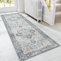 GENIMO Runner Rug 2x6, Machine Washable Runners, Non Slip Vintage Hallway by GENIMO