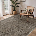 GENIMO 9x12 Area Rug Machine Washable Boho Rug by GENIMO