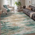 GENIMO Washable Rug-6x9 Area Rugs Lightweight Foldable, Modern Pet Friendly Low by GENIMO
