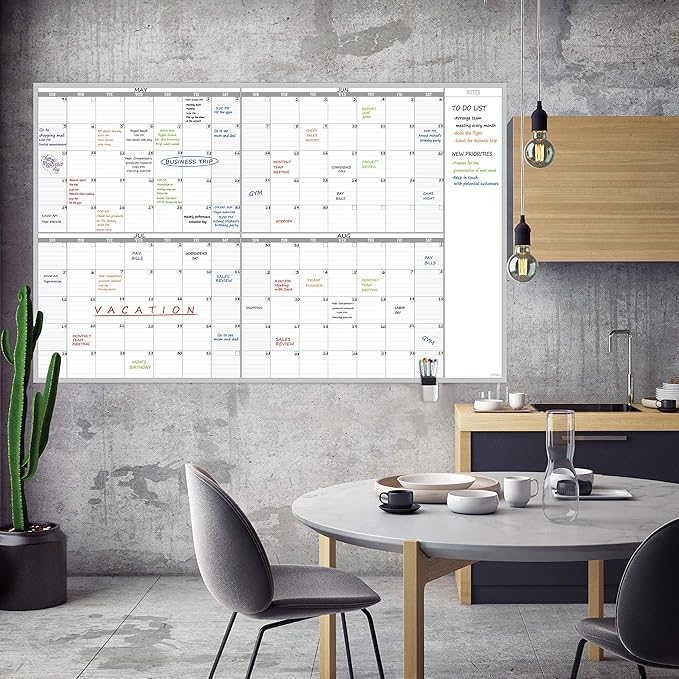 Large Dry Erase Wall Calendar 60" x 38" - Image 7