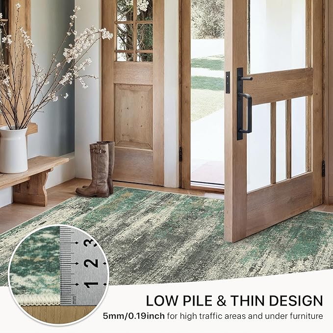GENIMO Runners for Hallways, 2x6 Washable Runner Rug Non-Slip, Long Runner Rugs - Image 6