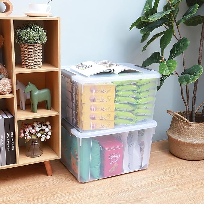 Citylife 58.1 QT Plastic Storage Bins - Image 5