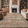 GENIMO 9x12 Area Rugs for Living Room, Machine Washable Non Slip Rugs, Low Pile by GENIMO