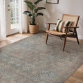 GENIMO 8x10 Area Rugs for Living Room, Machine Washable Non Slip Vintage Rugs by GENIMO